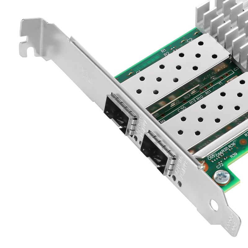 Vogzone 10Gb PCI-E NIC Network Card for Intel X520-DA2/ E10G42BTDA,100MbE/1GbE/10GbE Dual SFP+ Ports, with Intel 82599ES Chip,10GbE PCI Express 2.0 X8 Ethernet Adapter Support Windows/Linux/VMware - Image 5